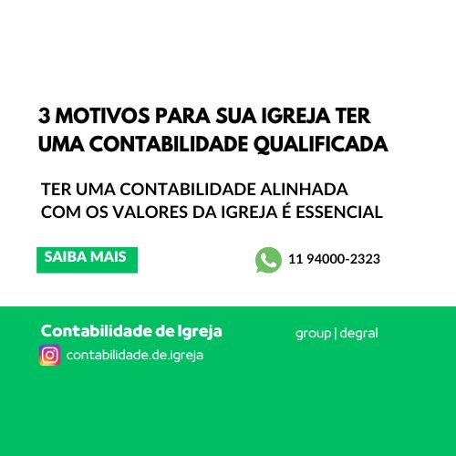 3 motivos para sua igreja ter uma contabilidade qualificada